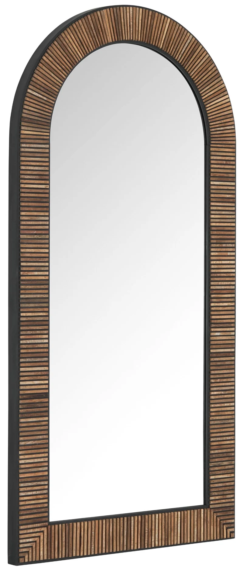 Wandspiegel H200cm Teak