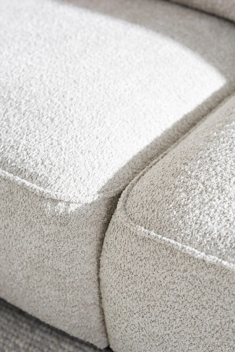 Lounge Sofa 3-Sitzer, hellbeige