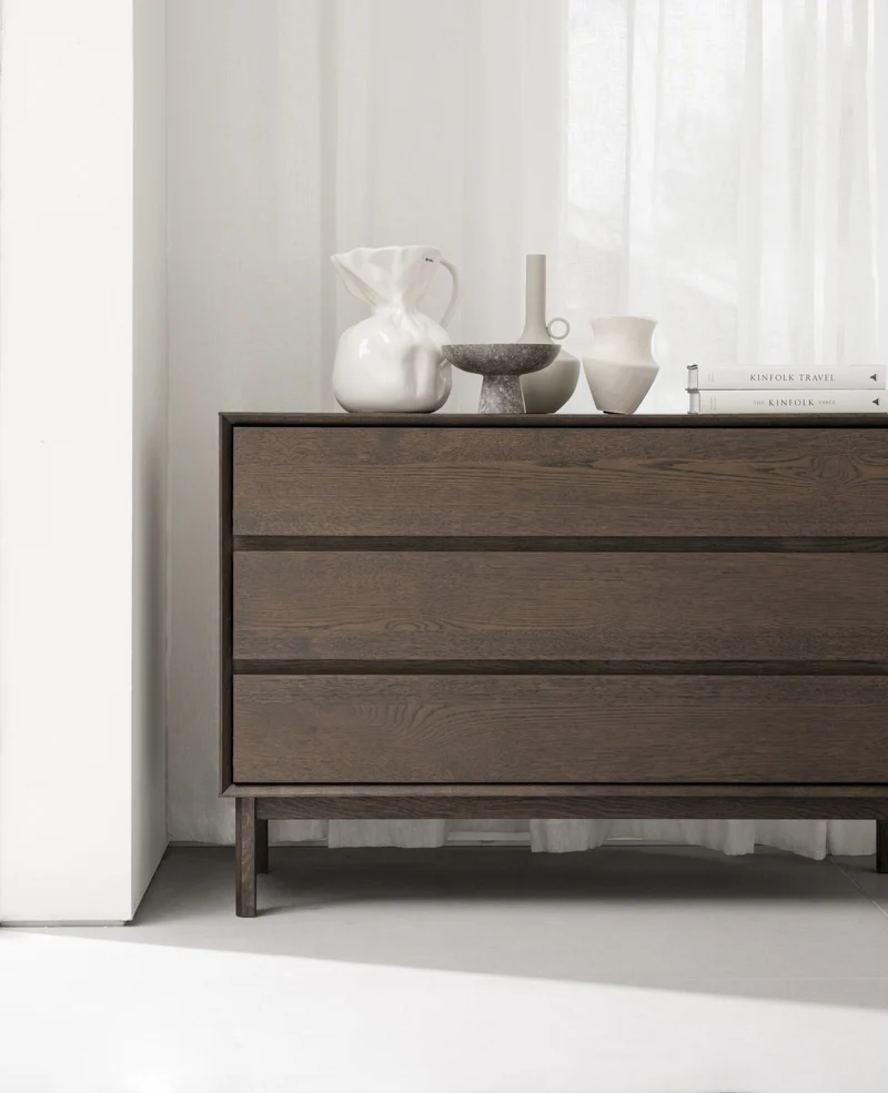 Kommode Eiche braun L110cm