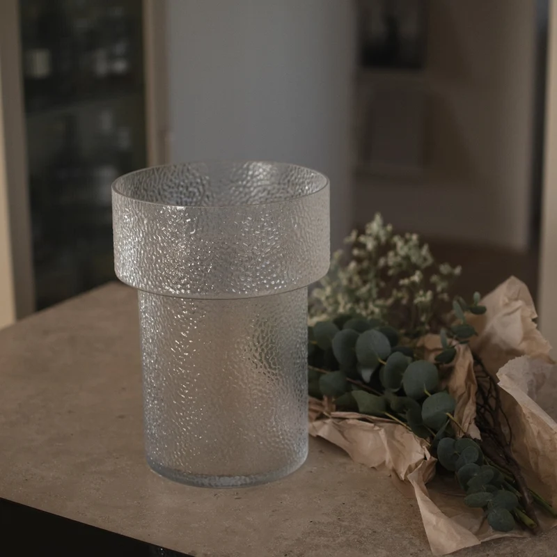 Glasvase ø22cm