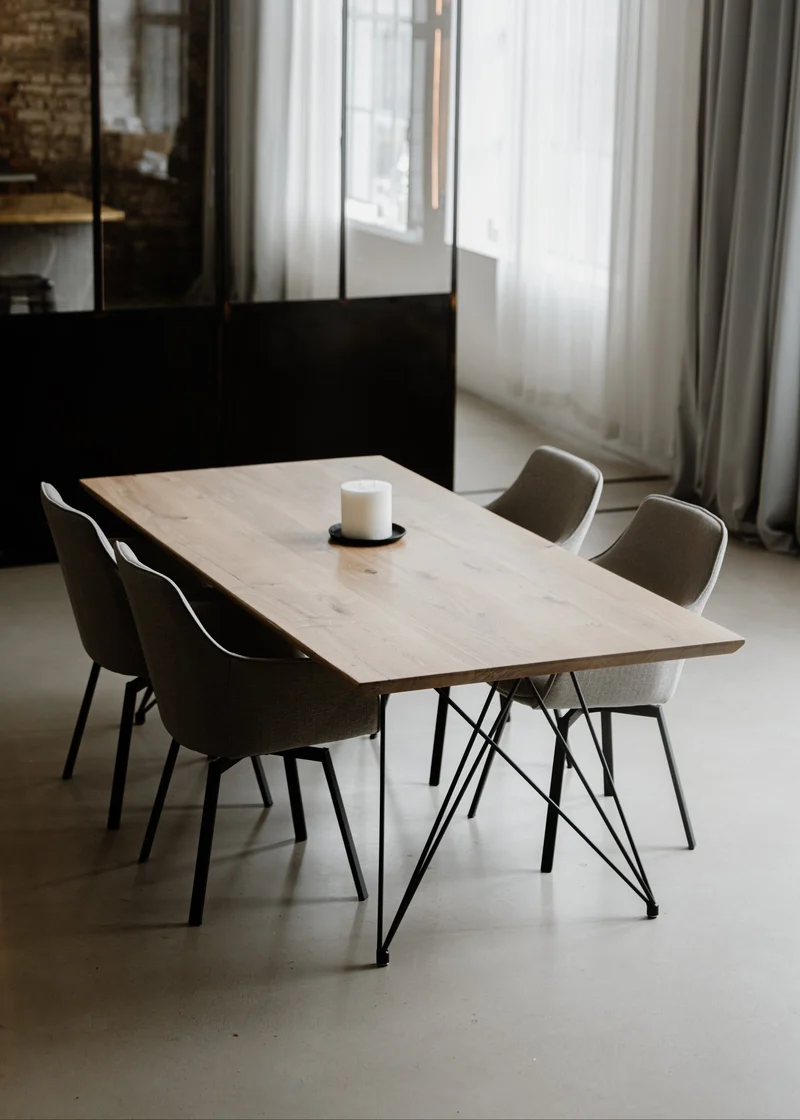 Massivholztisch Hera