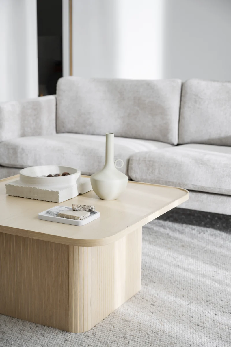 Lounge Sofa 3-Sitzer, hellbeige