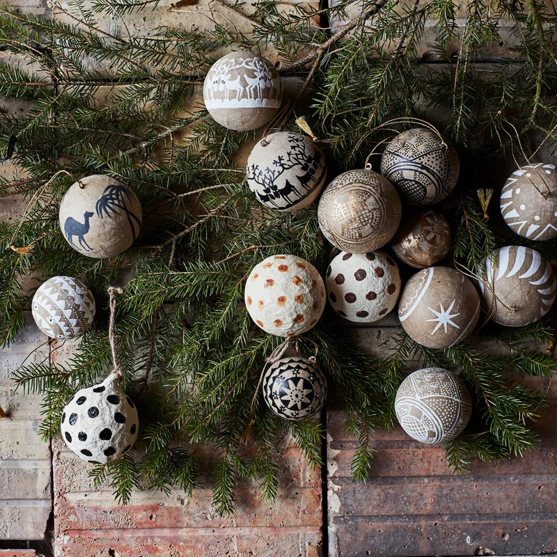 Weihnachtskugel 3er Set, verschiedene Farben