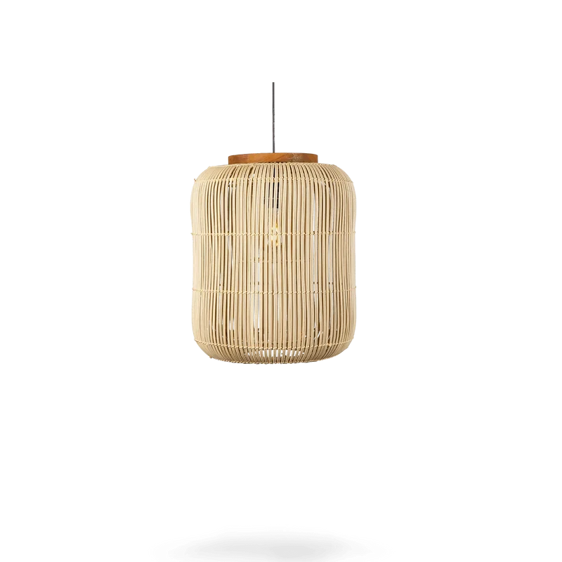 Hängelampe Rattan, natur