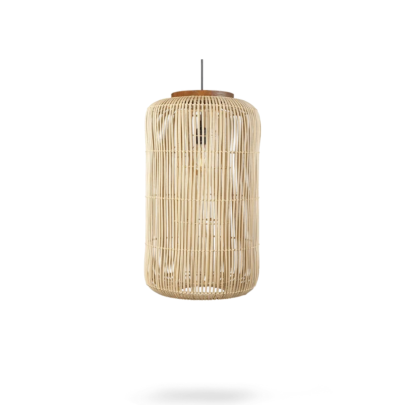 Hängelampe Rattan, natur