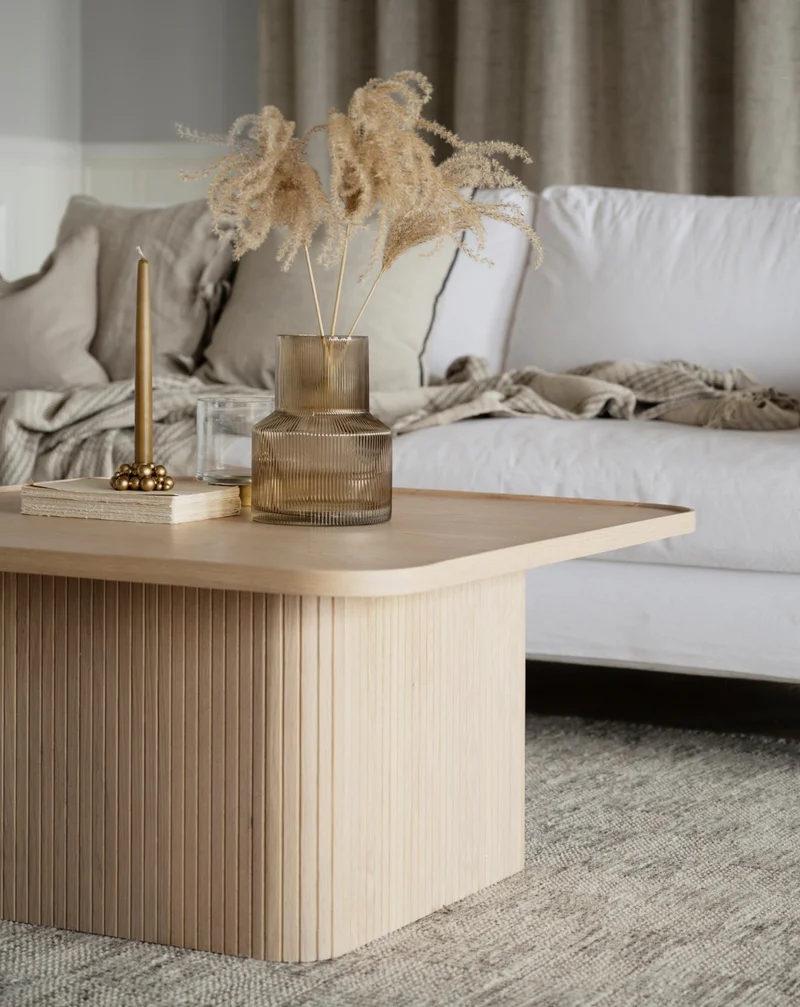 Coffeetable 60x60cm, Eiche natur
