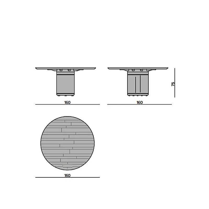 Gartentisch OGADO - Low dining