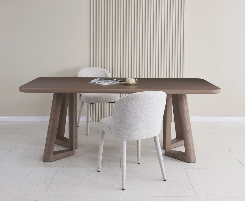 Esstisch Alisser 200x100 cm Nussbaumfurnier
