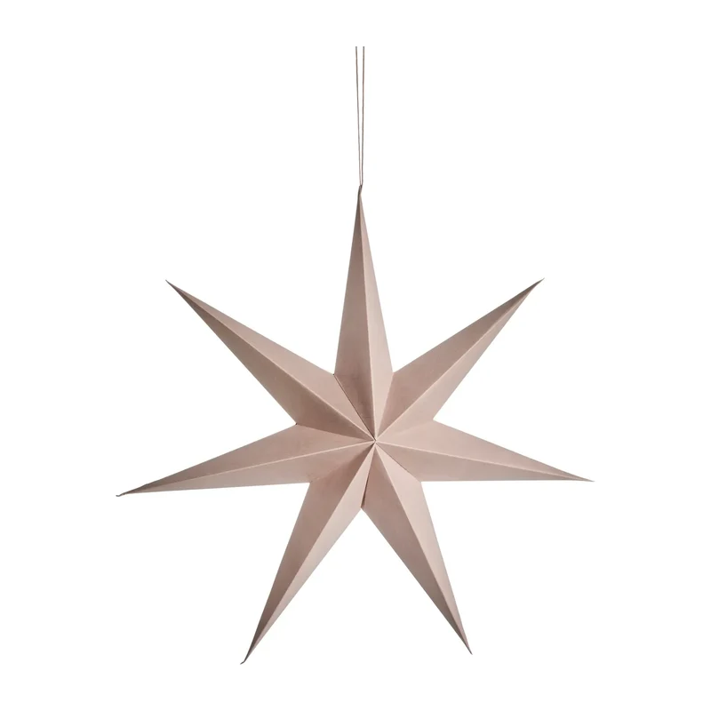 Adventsstern ø40cm, puderfarben