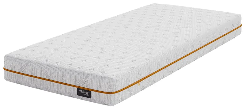 Taschenfederkernmatratze 90x200 cm Somfoam mit Komfortschaum