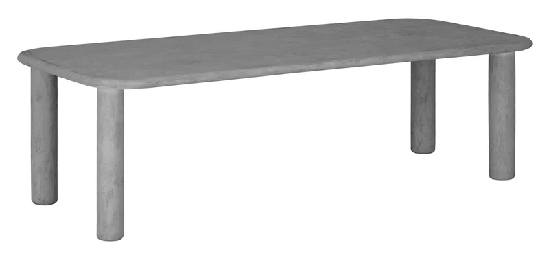 Esstisch Scala Mikrozement, grau