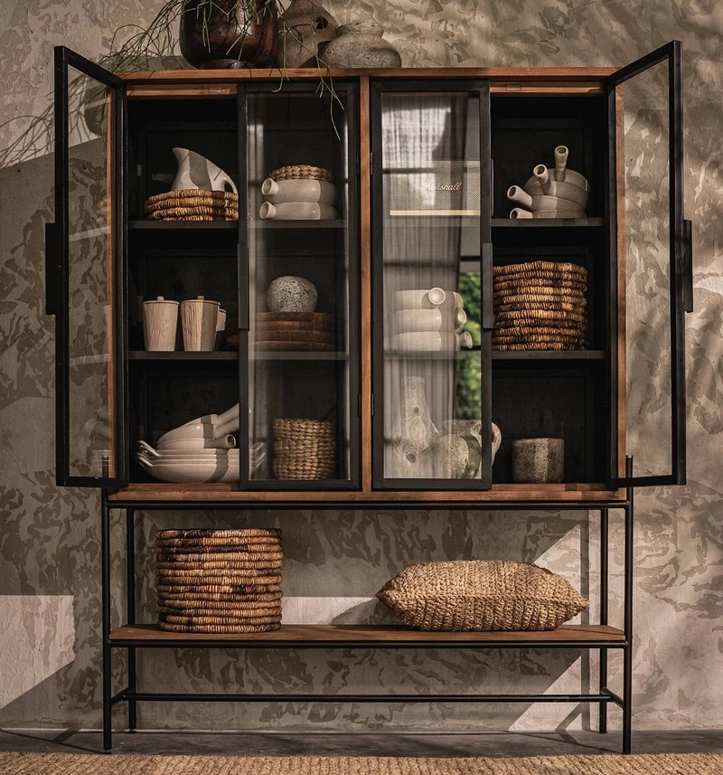 Highboard | 4 Türen Industrial