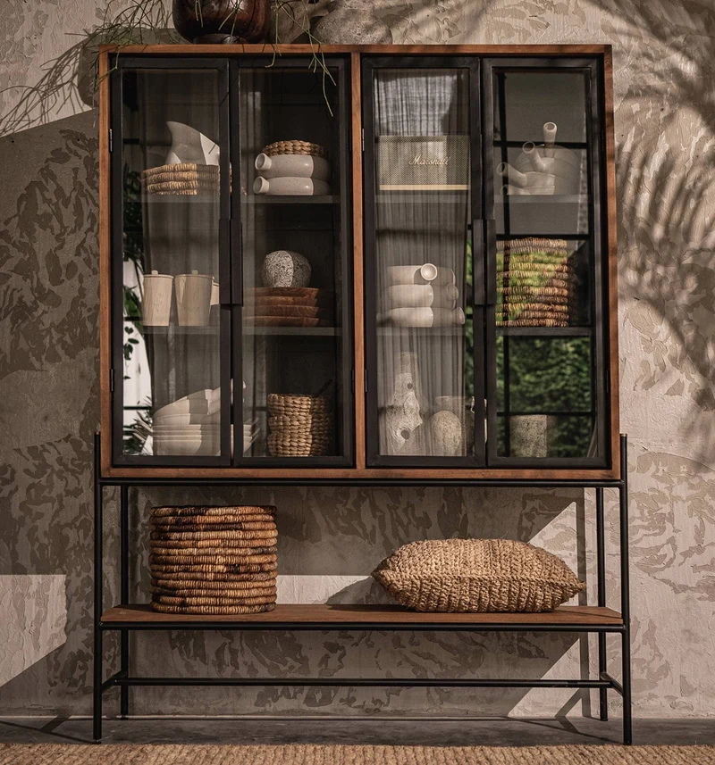 Highboard | 4 Türen Industrial