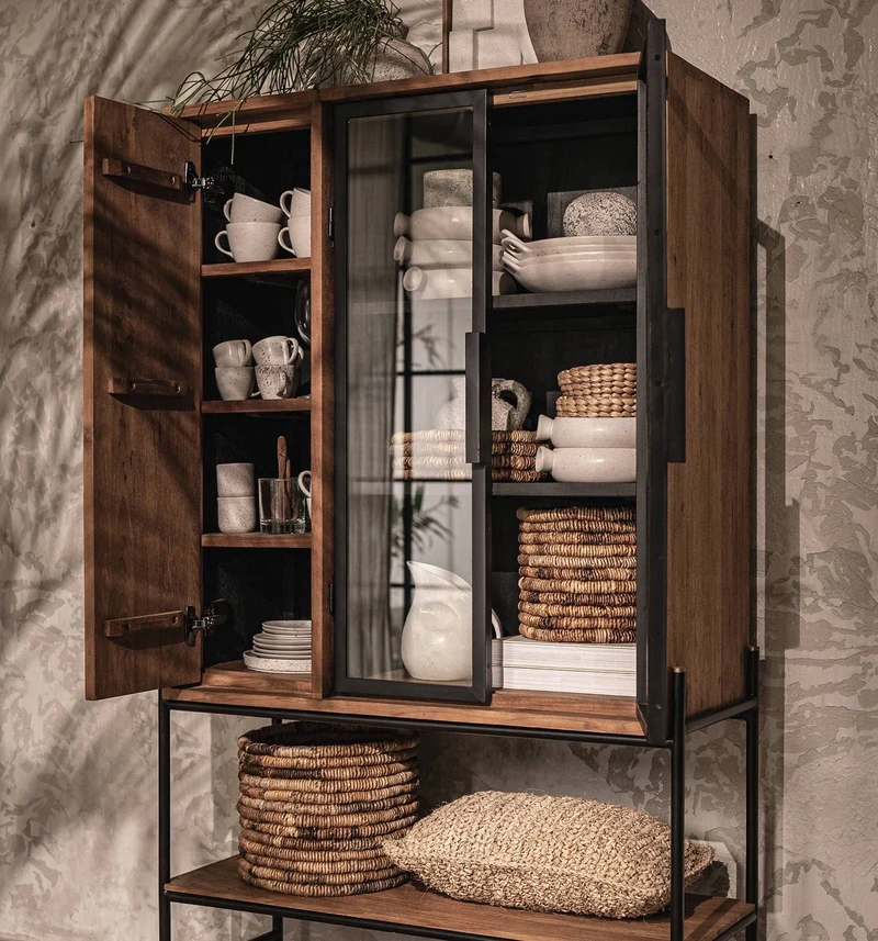 Highboard | 3 Türen Industrial