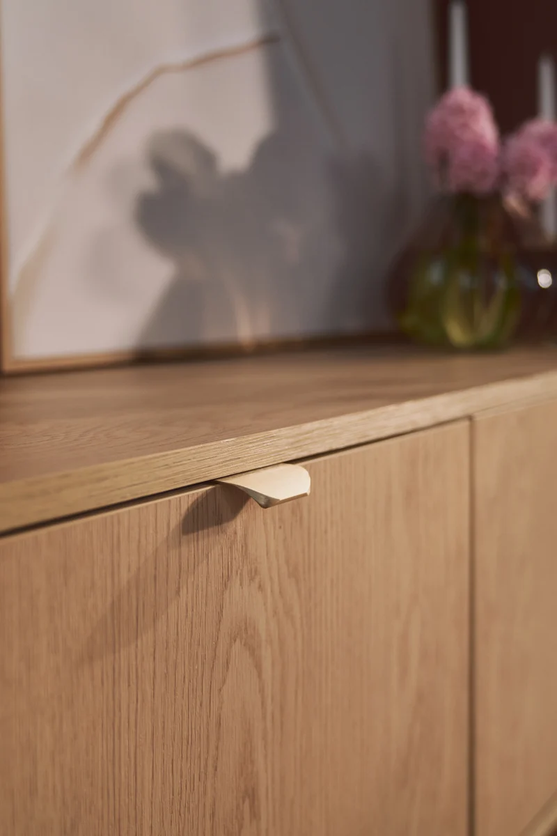 Zweittürige Kommode Coru 140 cm Eiche Cremona Torro