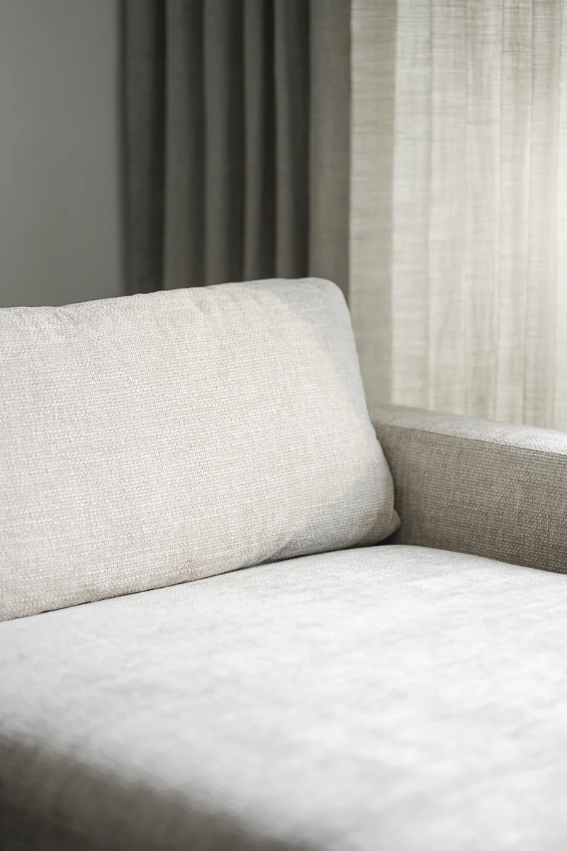 Chaiselongue Ecke, hellgrau