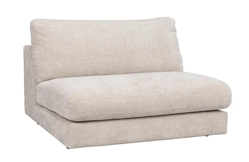 Loungesofa Modul, hellgrau