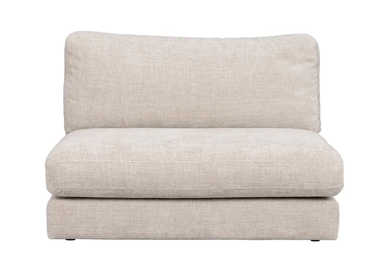 Loungesofa Modul, hellgrau