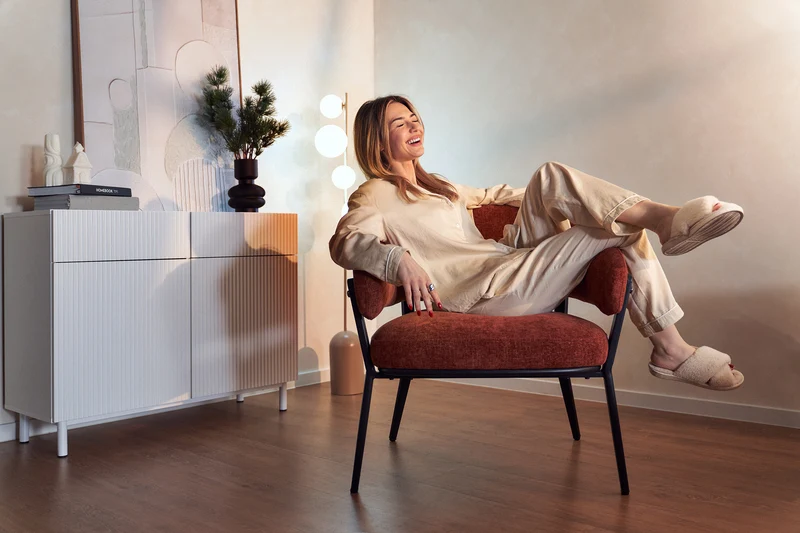 Relaxsessel Symbled brauner Chenille