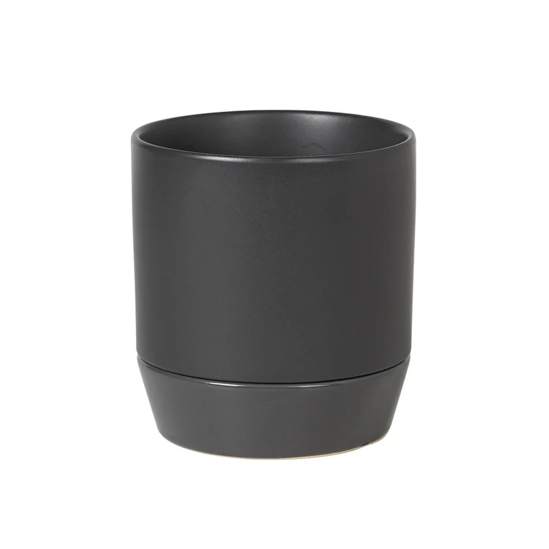Flowerpot H15cm, anthrazit