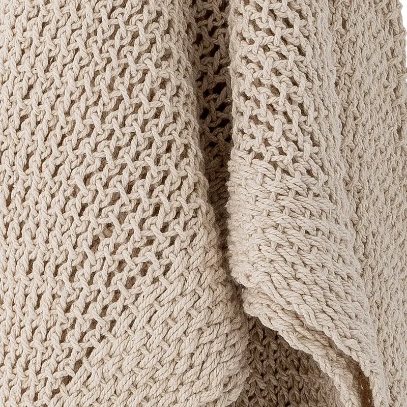 Plaid Lucille beige, 150x125cm