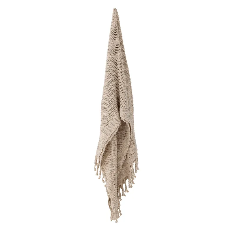 Plaid Lucille beige, 150x125cm