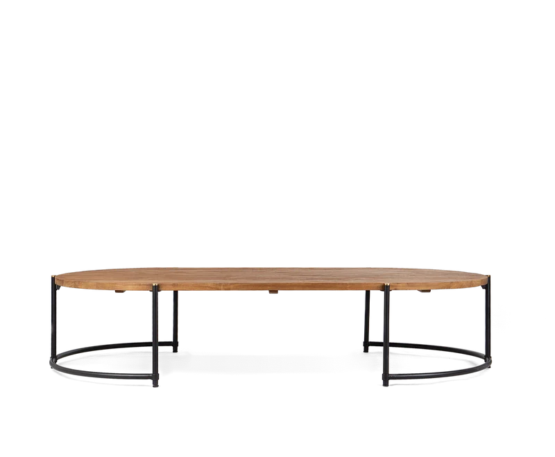 Coffeetable Teak oval