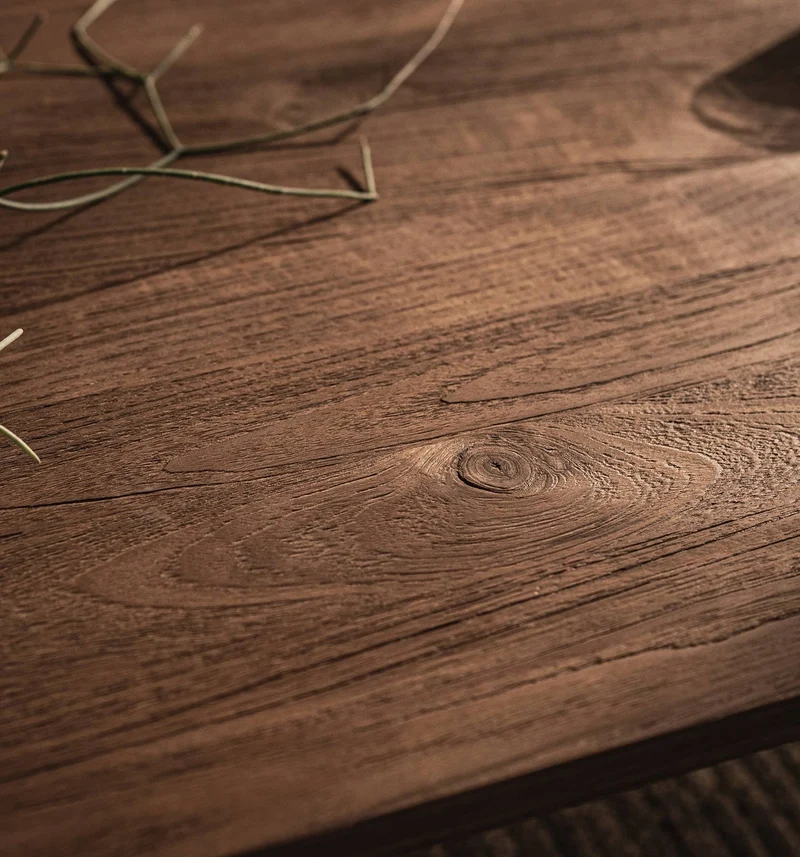 Coffeetable Teak oval