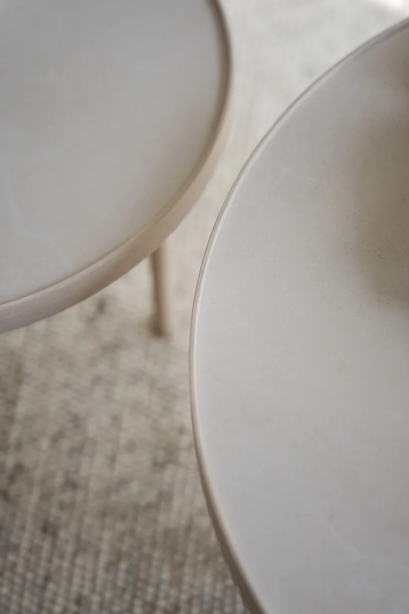 Coffeetable Marsden ø90cm, Eiche natur