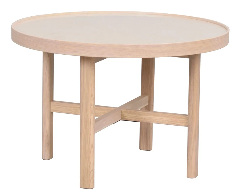 Coffeetable Marsden ø60cm, Eiche natur