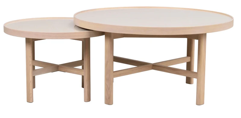 Coffeetable Marsden ø60cm, Eiche natur