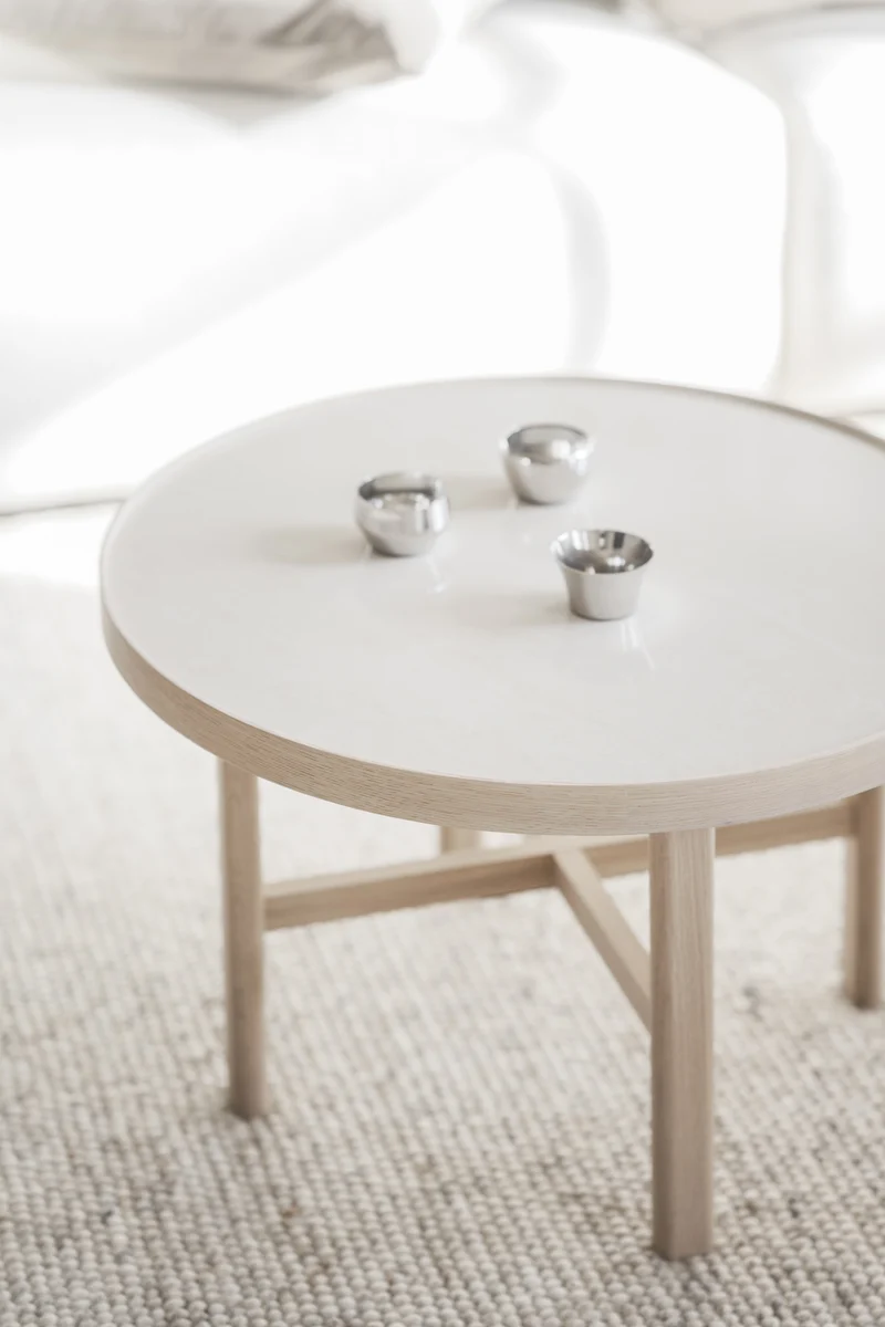 Coffeetable Marsden ø60cm, Eiche natur