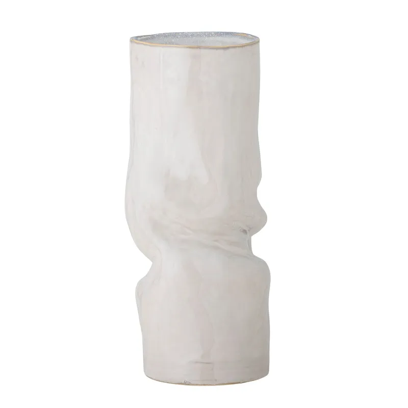 Keramikvase Araba, weiß