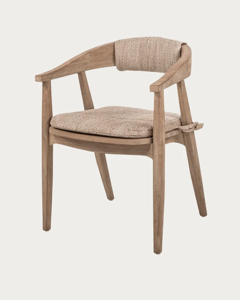 Gartenstuhl mit Armlehne FAYE Wicker Seat