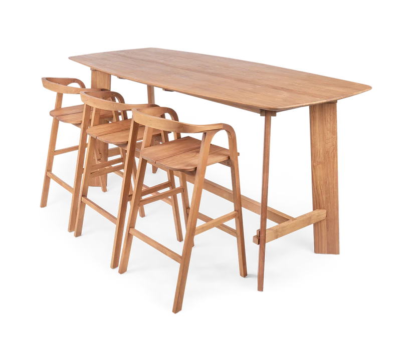 Barstuhl Teak