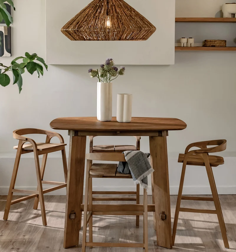 Barstuhl Teak