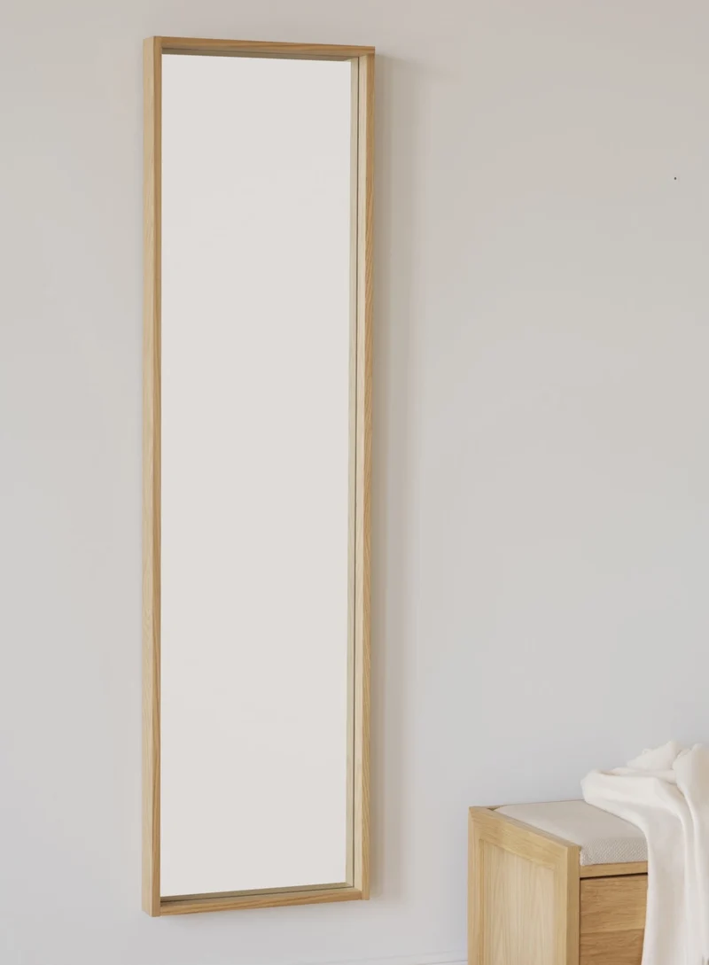Wandspiegel Hillmond H150cm, Eiche