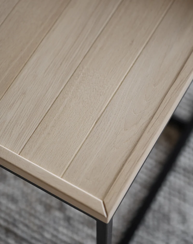 Coffeetable 80x80cm, Eiche natur