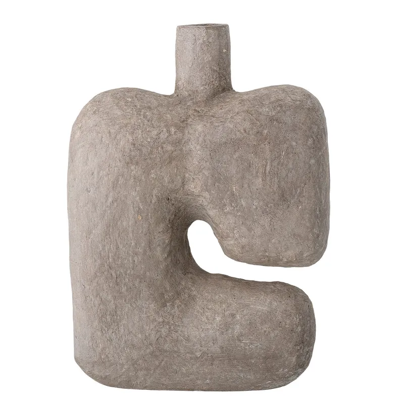 Vase Banael, grau