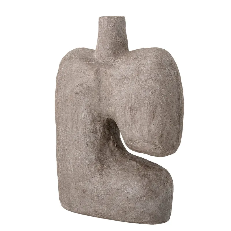 Vase Banael, grau