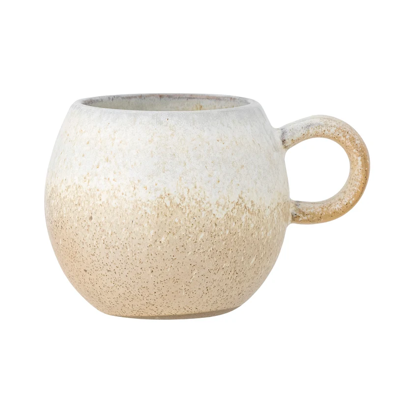 Keramiktasse, natur