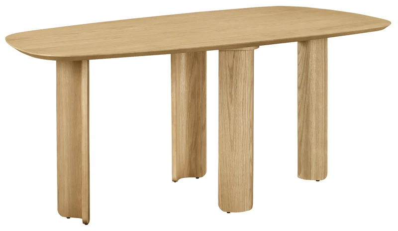 Esstisch Calnes 180x90 cm in natürlicher Eiche