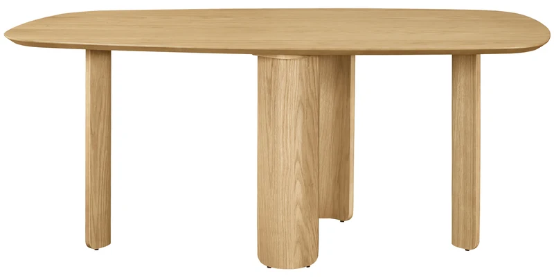 Esstisch Calnes 180x90 cm in natürlicher Eiche