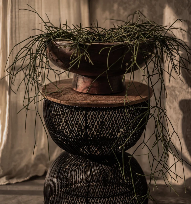 Sidetable Round ø40cm, schwarz