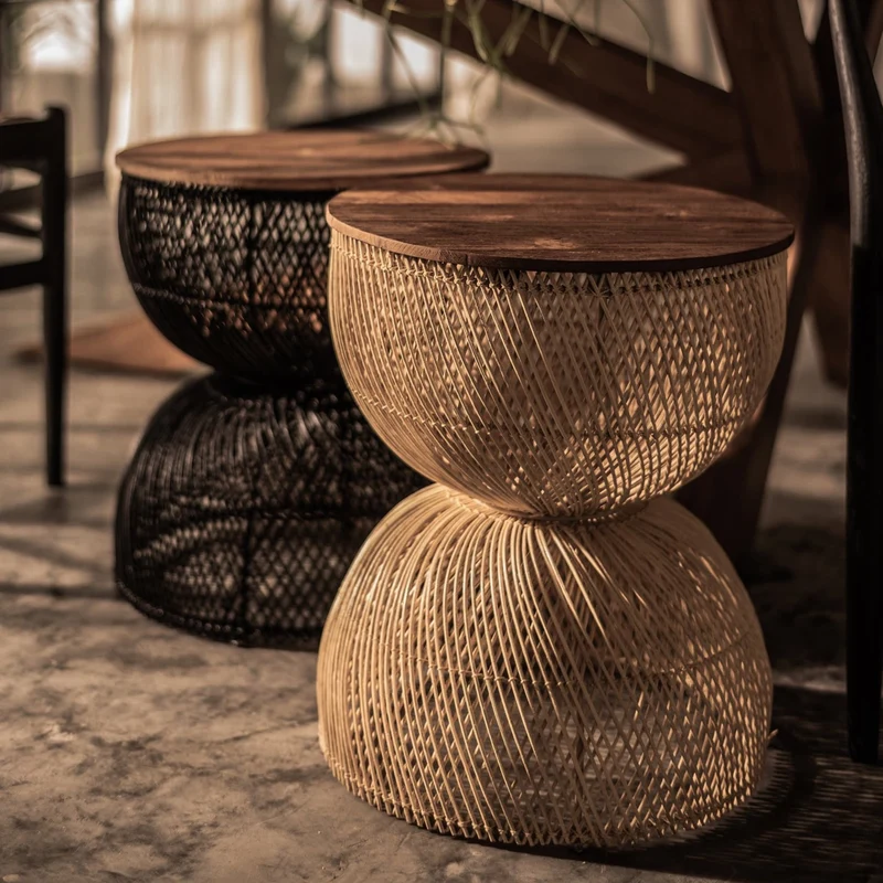 Sidetable Round ø40cm, natur