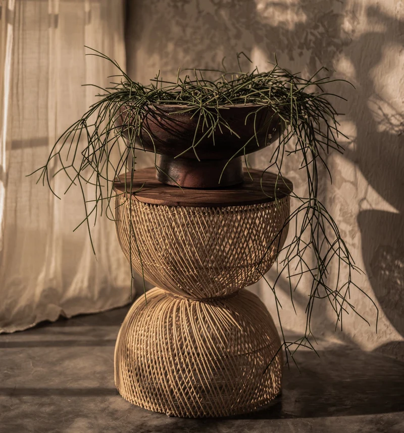 Sidetable Round ø40cm, natur