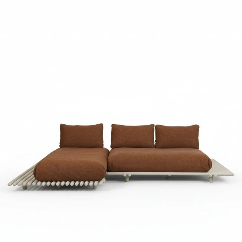 Gartensofa Lounge STICKS mit Plattform