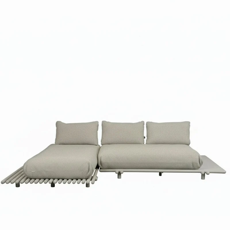 Gartensofa Lounge STICKS mit Plattform
