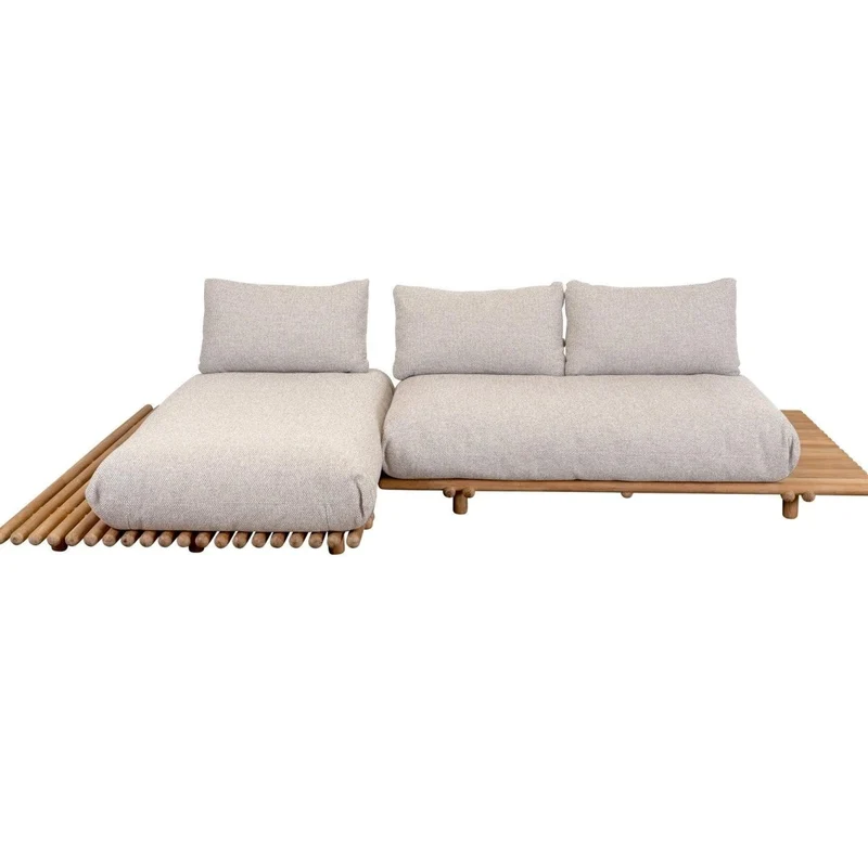 Gartensofa Lounge STICKS mit Plattform