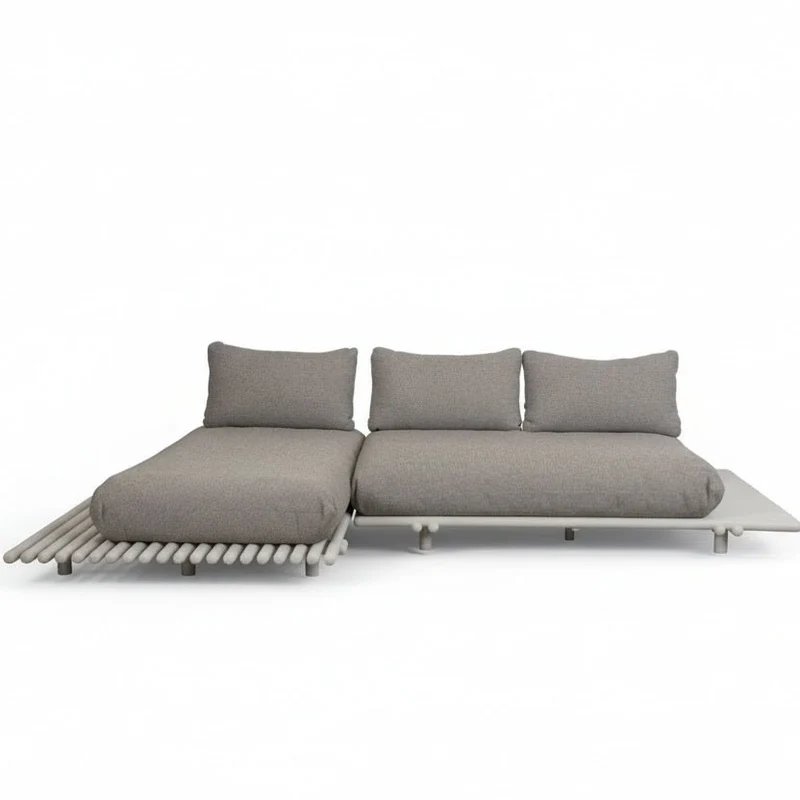 Gartensofa Lounge STICKS mit Plattform